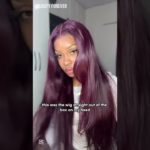 🍒 Cherry! black-cherry layered 24-inch straight wig from Beauty Forever