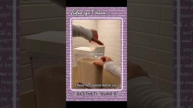 “DIY Rice Mask for Glass Skin…🌾” (⚠️read description…)#viral #beauty #shorts #skin #fyp #love