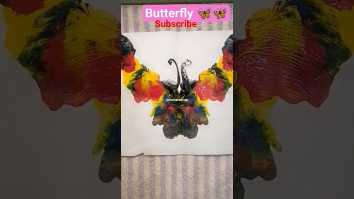 Diy Beauty Buterfly #short ##diy #trending #viral