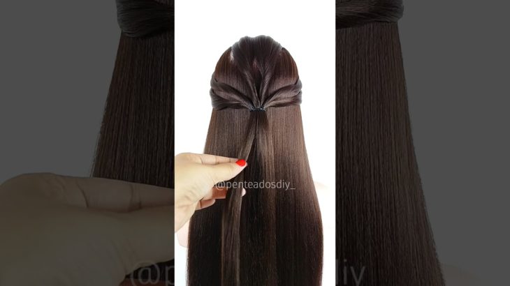 🌺 Easy hairstyle #braids #beauty #hair #viral #hairstyles