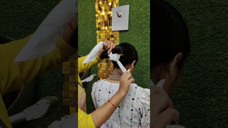 Rumali Juda Kaise#yt short #beauty salon  banaen#trending #beauty parlour #viral beauty