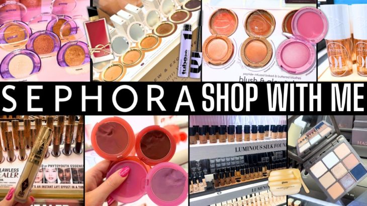 SHOP WITH ME AT SEPHORA for EVERYTHING NEW! Rare Beauty, Armani Beauty, YSL, Tarte, Gisou NEW 2026