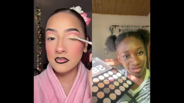 Seems make up is not my calling 🫩#makeup #makeuptutorial #duet #gorgeousmakeup #mualife #shorts