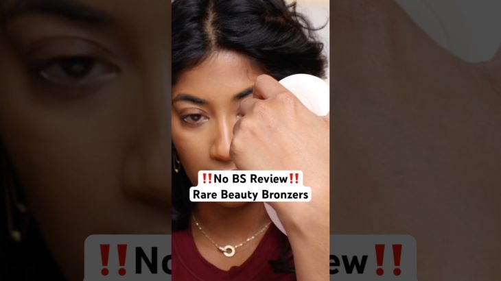 THE NEW RARE BEAUTY BRONZERS LOOK QUESTIONABLE… 💀