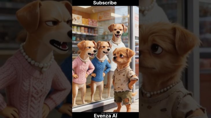 This Baby Puppy Finally Finds a Loving Home #puppy #pet #dog #ai #short