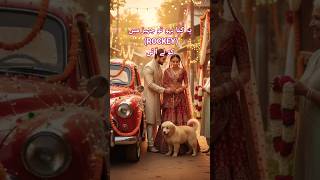 WHEN DAUGHTER brougt her pet dog with her to her in -laws house❤️#villagelife #saas bahu.