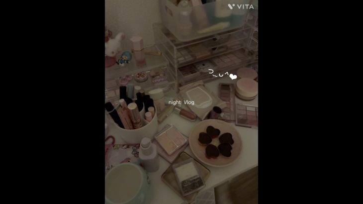 久しぶり〜 #コスメ #jc #sjc #ルーティン #生活音 #メイク #雰囲気 #Vlog