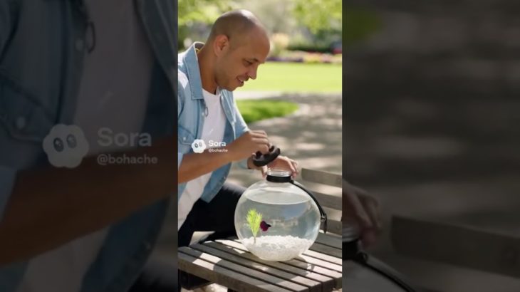 my pet fish refused to stay in water #shocking #pets