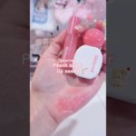 peach sugar lip combo 🍑🍧 #kbeauty #メイク #コスメ紹介 #올리브영 #makeup #yesstyle  #lilybyred #liptint #lipcombo