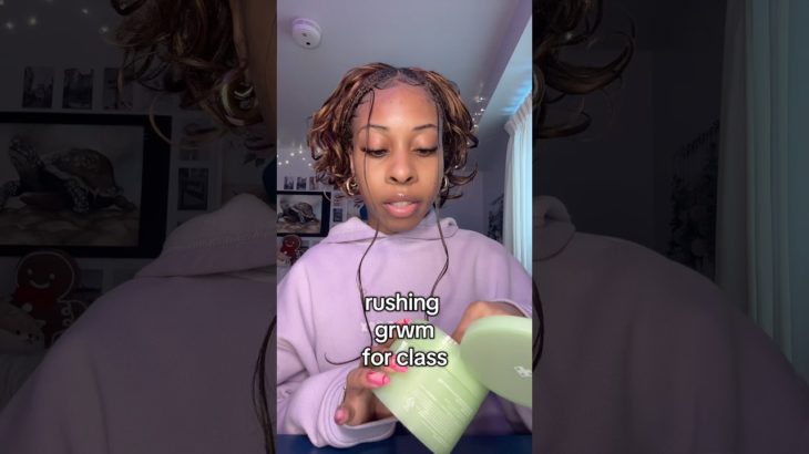 rushing grwm for the day!! #quickmakeup #easyskincare #shortsvideo #beauty #fyp