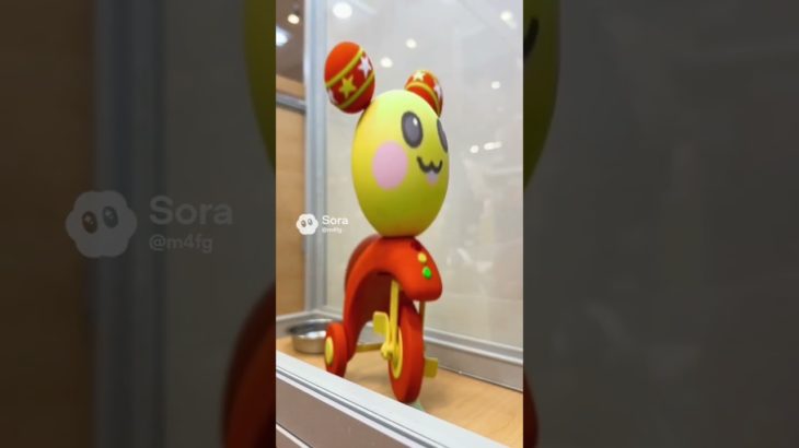 ペットショプのショーケースの中で踊るホリエモン #sora2 #ほりえもん #ペットショップ #うーたん #野菜