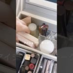 ［コスメ棚大公開🪞🎀］ニトリのメイクボックスの中身見せちゃいます🤍　#コスメ　#メイクボックス　#コスメ収納　#生活音