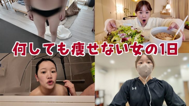 何しても痩せねえ女が、本気ダイエットはじめました❗️