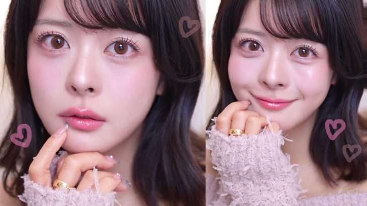 【デート必勝】愛され甘顔ナチュ盛りピンクブラウンメイク🍫🤎🩷✧⠜⁎꙳