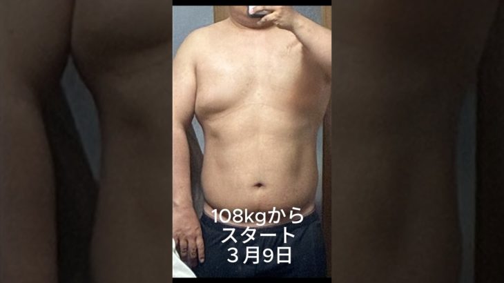 108kgデブのダイエット筋肉育成日 　足トレ編#ダイエット #ダイエット記録 #筋トレ #デッドリフト #ベンチプレス #減量