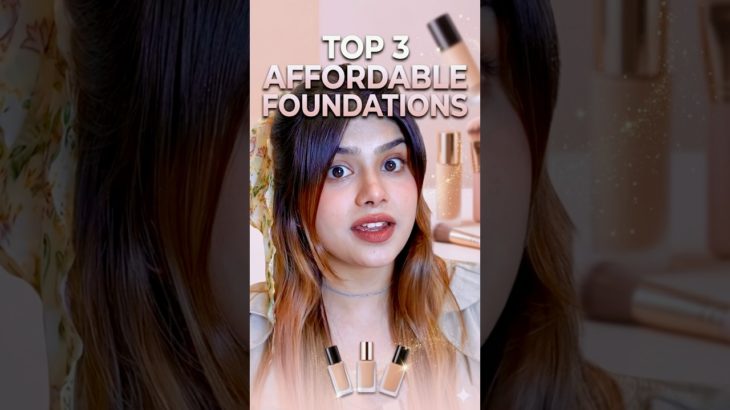 3 SABSE 😱 SASTE FOUNDATION😍 #beauty #makeup  #tips #ytshorts #shorts #easy