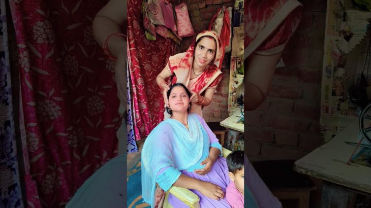 Aaj Maine Ghar per hi apna beauty parlour khol liya.#eyebrowsitting #beautytips #shortvideo