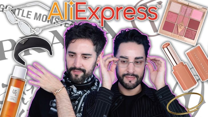 Buying Fake Luxury And Beauty Products On ALI EXPRESS! – THESE LOOK REAL?! 💜🖤 The Welsh Twins