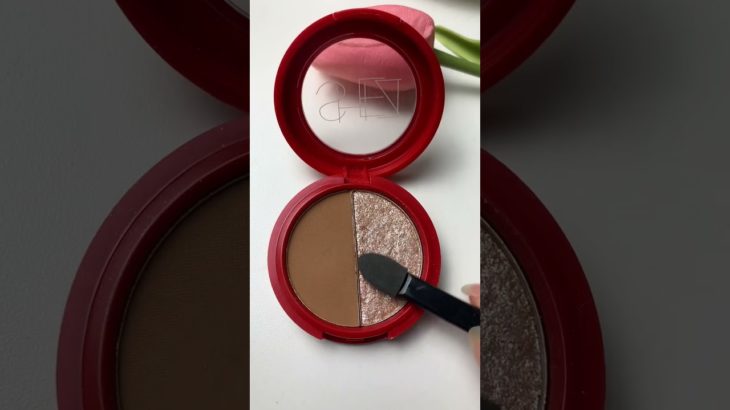 Caramel Mocha Makeup Look ☕✨ | Soft K-Beauty Daily Glow Tutorial#shortsmekup#eyeliner #beauty#eyemak