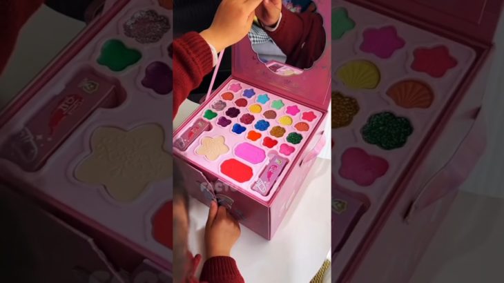Cute Pink Makeup Box 😍 Beauty Organizer for Girls #trending#trending #viral #shorts