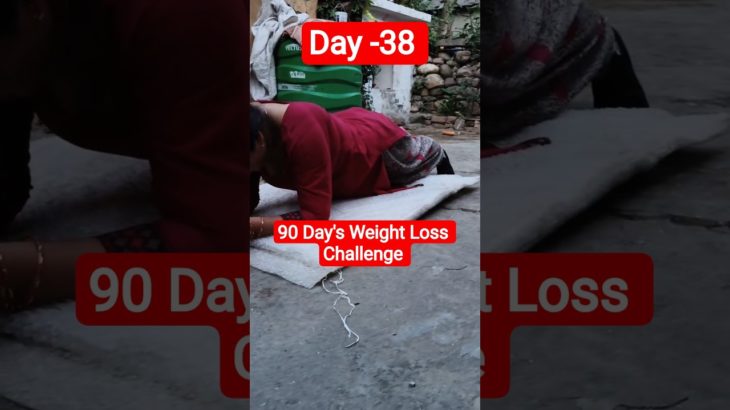 Day 38 💪 | 90 Days Weight Loss Challenge | पूरा दिन का Diet & Workout Routine | GharParSlim2.0