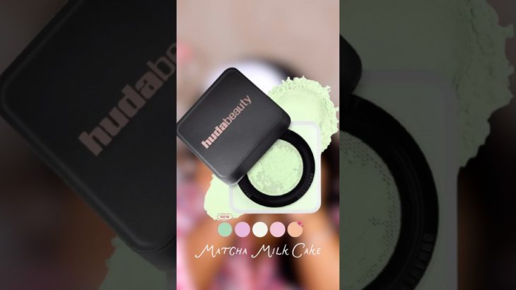 HUDA BEAUTY Matcha Setting Powder 👀 🍋‍🟩🫒🥑
