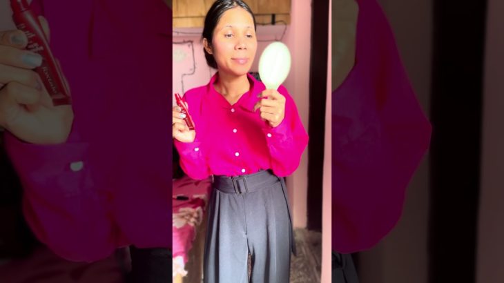 Let’s GRWM for Monday office in pink outfit || Beauty gust #shorts #shortsfeed #grwm #grwmmakeup