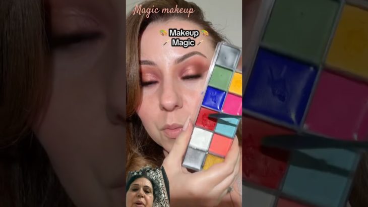 Magic makeup #shorts  #viral  #trending  #ytshorts  #beauty  #makeup  #beautymakeup
