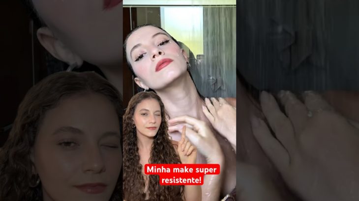 Minha make resistente para ir na praia, fazer trilha, ir na piscina e estar belíssima #dicasdebeleza