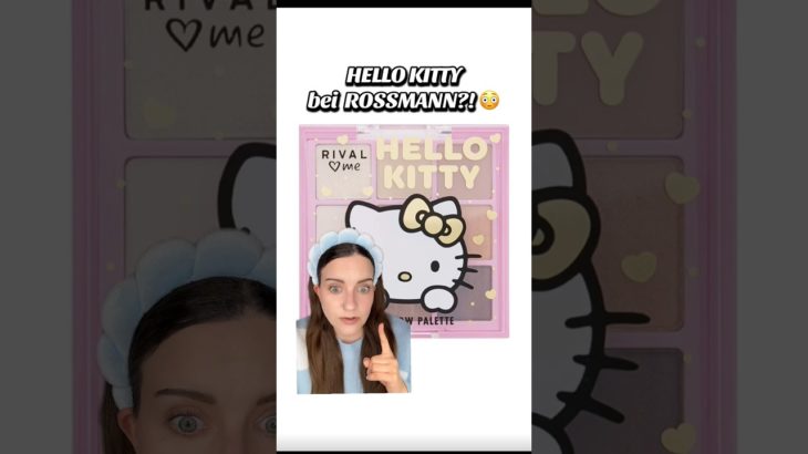 OMG 😳😻 HELLO KITTY MAKE-UP bei Rossmann von Rival loves me #makeup #hellokitty #rossmann #neu