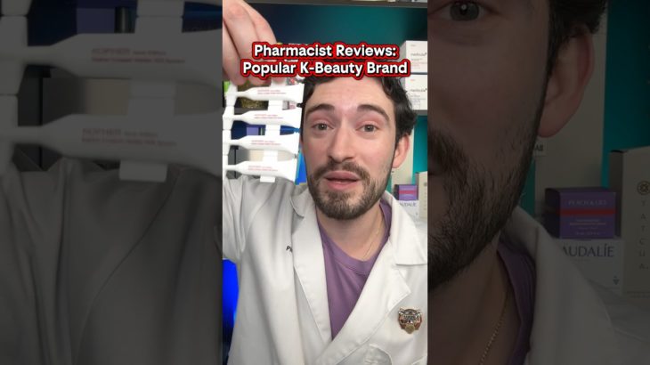 Putting a SUPPOSITORY on my face.. Pharmacist tests out viral K-Beauty product. #skincare #dryskin