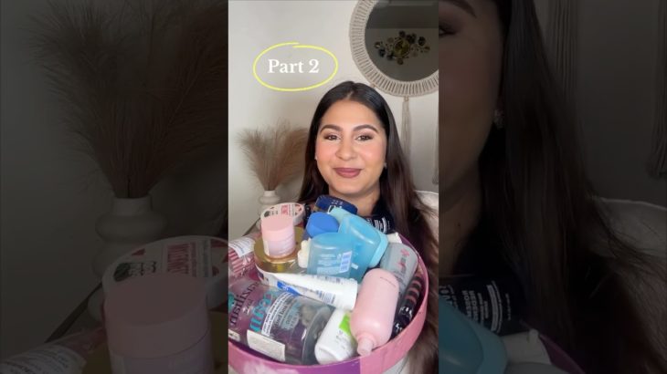 Rating beauty product empties – Part 2🩵 #shorts #productempties