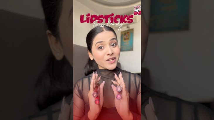 Swiss Beauty Matte Hour shades!💄#youtubeshorts #beauty #lipstick #shades #viral #makeup #fashion