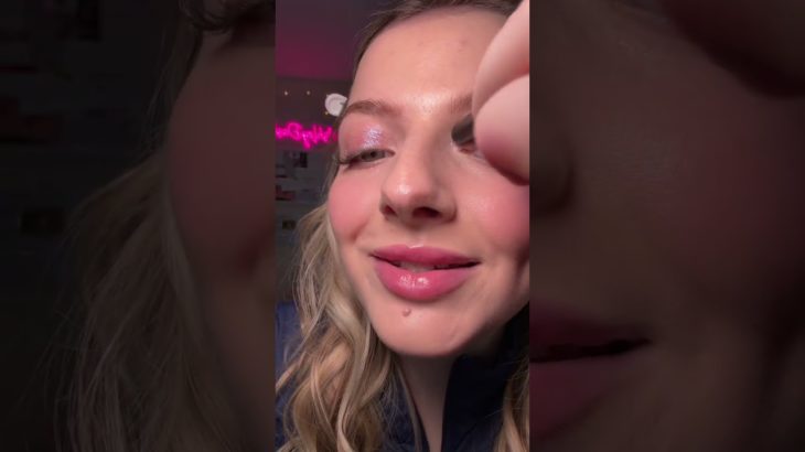 That shimmer🙌🏼🩷 #makeup #beauty