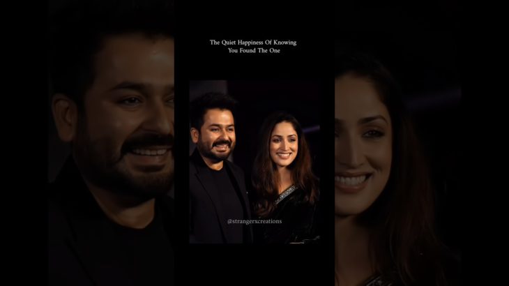 The Beauty Of A Happy Marriage 🥰 #shorts #yamigautam #adityadhar #edits #viral #trending #couple