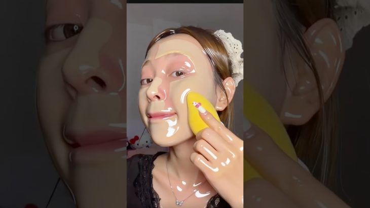 Thick base makeup tutorial 💖😭 #makeup #beauty #makeupartist #cute