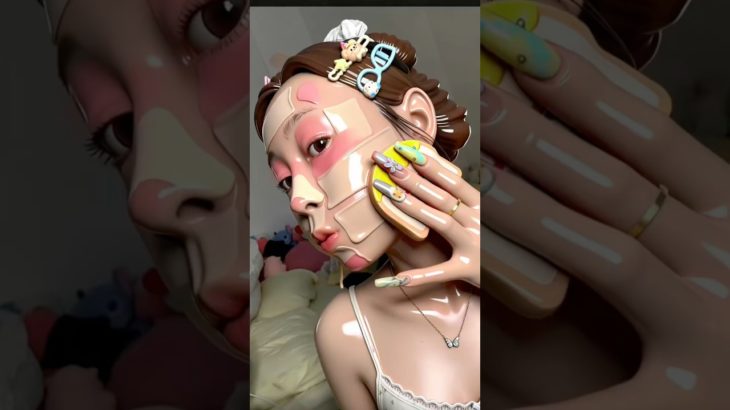 Thick base makeup tutorial😱💄 #makeup #makeuptutorial #beauty