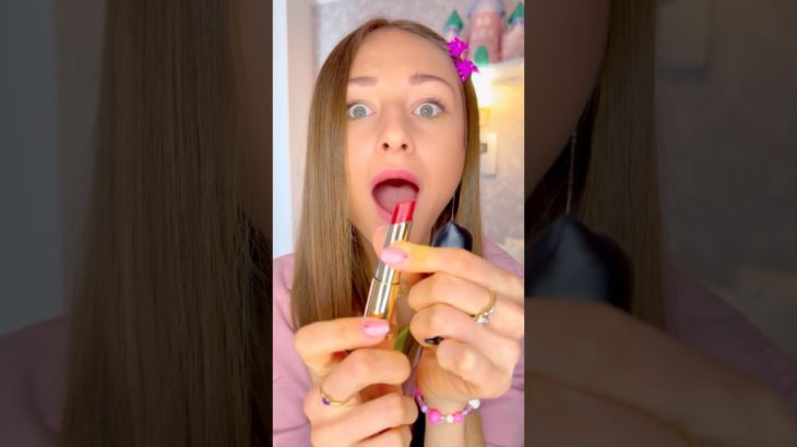 WEIRDEST LIPSTICKS🙀 #beauty #unpacking #challenge #beauty #lipstick
