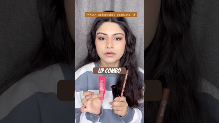 celebrity lip combo✨ #viral #celebrity #kritisanon #bollywood #fashion #beauty #makeup #shorts