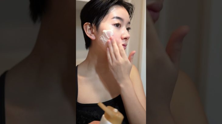 濃いメイクにはこのスキンケアを#ショートヘア #makeup #メイク #美容 #スキンケア #beauty
