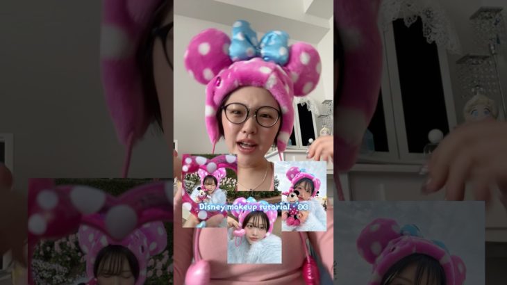 今年もパルパルーザしたよ🩷🩵 #おすすめ #メイク #makeup #makeuptutorial #disney #東京ディズニーランド #パルパルーザ #ミニー #ミニパル #ピンクメイク