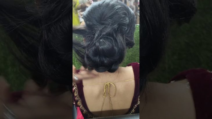 my bride hair style jyoti beauty parlour #lifeisbutadream #makeup #love