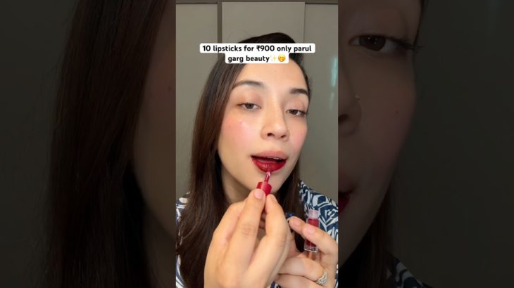 parul garg beauty lipsticks review #shorts #lipstick #makeup