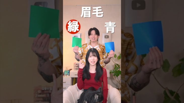 夫が選んだ色でメイクしてみたら、最後すごいことになりました…           #shorts