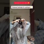 try this easy hairstyle #viralvideos #hairstyle #pinterest #hair #fyp #beauty #ytshorts #trending