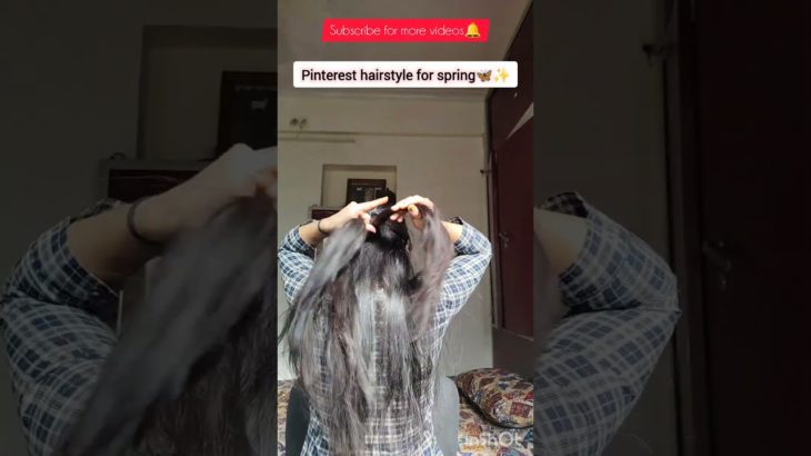 try this easy hairstyle #viralvideos #hairstyle #pinterest #hair #fyp #beauty #ytshorts #trending