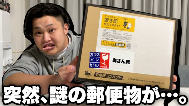 突然妻宛に「謎の郵便物」が届いたので開封してみたらまさかの物が…？