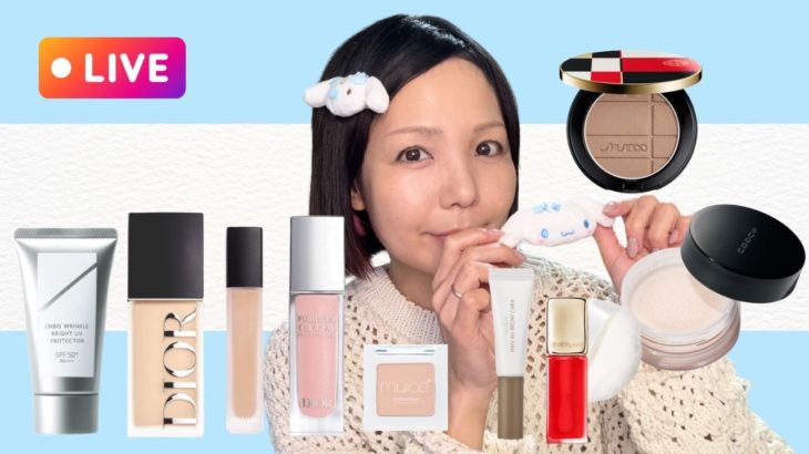 撮影前のベースメイク！千葉について視聴者さんのほうが詳しいんだけれどｗｗ