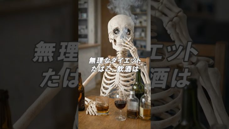 【女性必見】無理なダイエットが将来の骨を弱らす理由｜知らないと後悔します