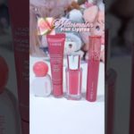 watermelon pink lippies 🍉 #kbeauty #makeup #メイク #コスメ紹介 #beauty #lipgloss #lipcombo #liptint #romand